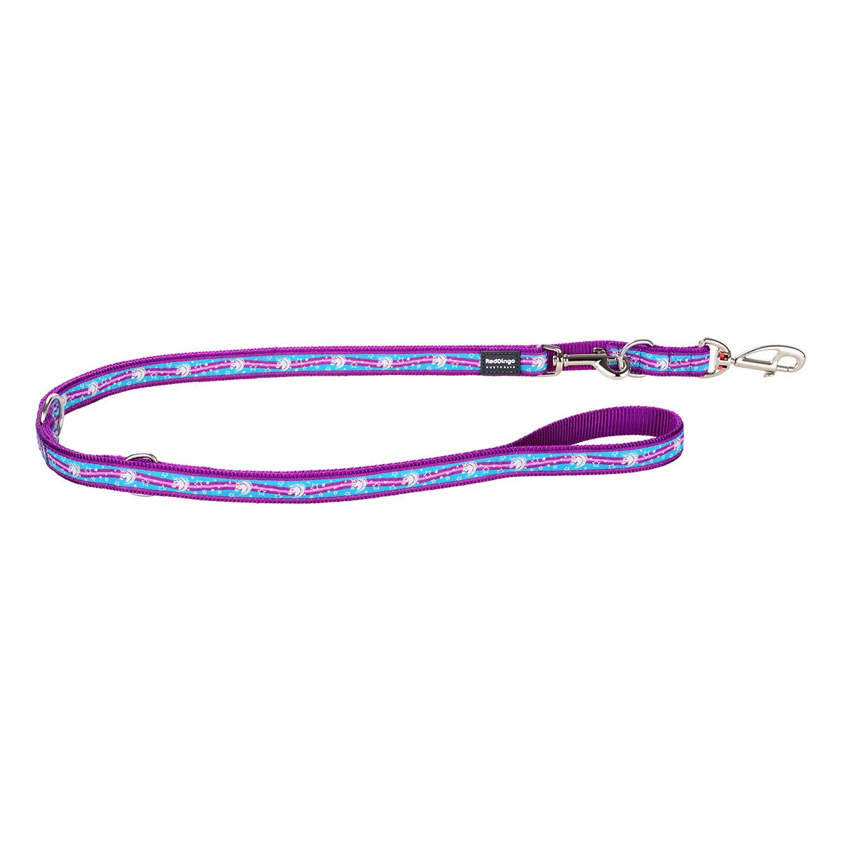 Red Dingo Multipurpose Dog Lead Unicorn Purple - Image 12