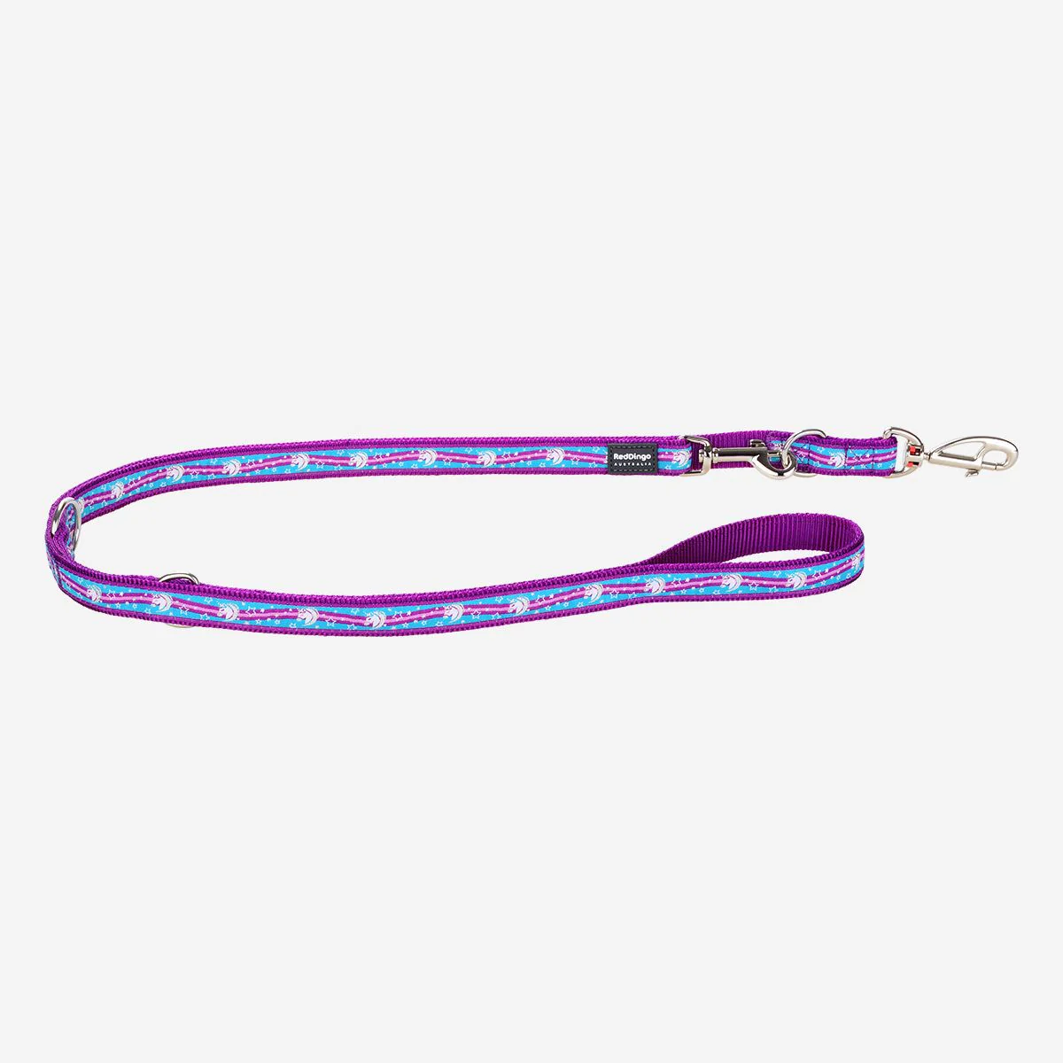 Red Dingo Multipurpose Dog Lead Unicorn Purple - Image 13