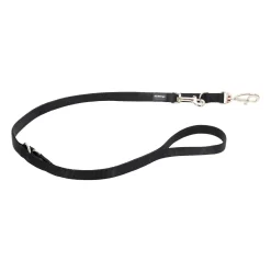 Red Dingo Multipurpose Dog Lead Plain Black