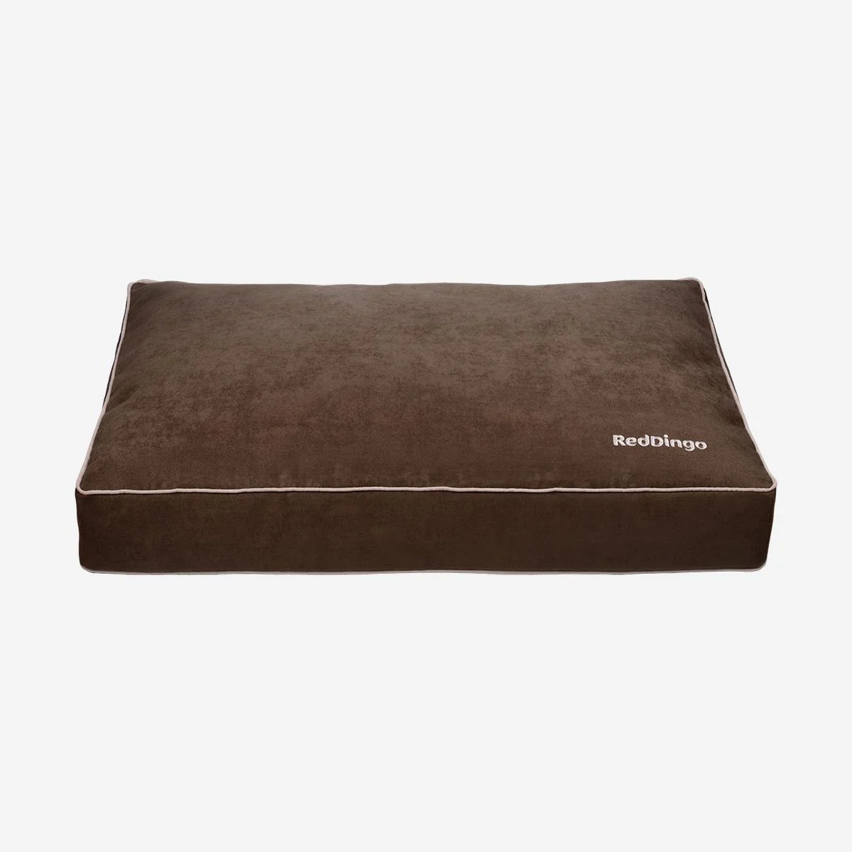 Red Dingo Premium Dog Mattress Chocolate - Image 7