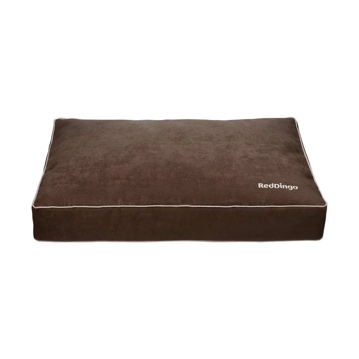 Red Dingo Premium Dog Mattress Chocolate - Image 4