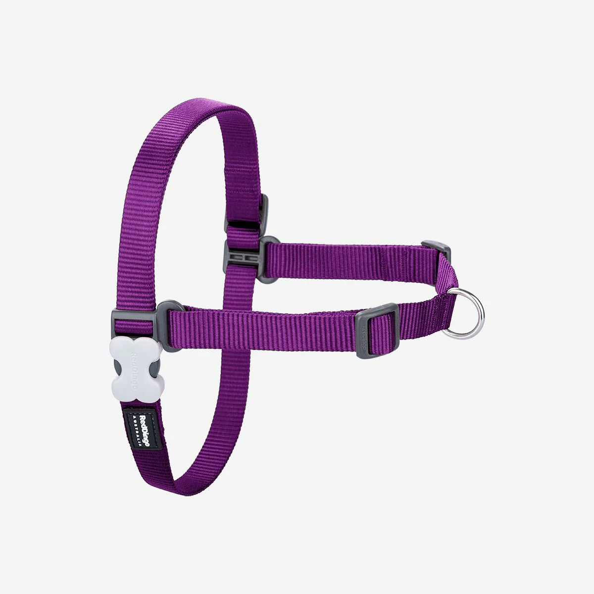 Red Dingo No-Pull Dog Harness Plain Purple - Image 10