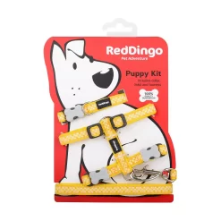 Red Dingo Puppy Kit Gingham Yellow