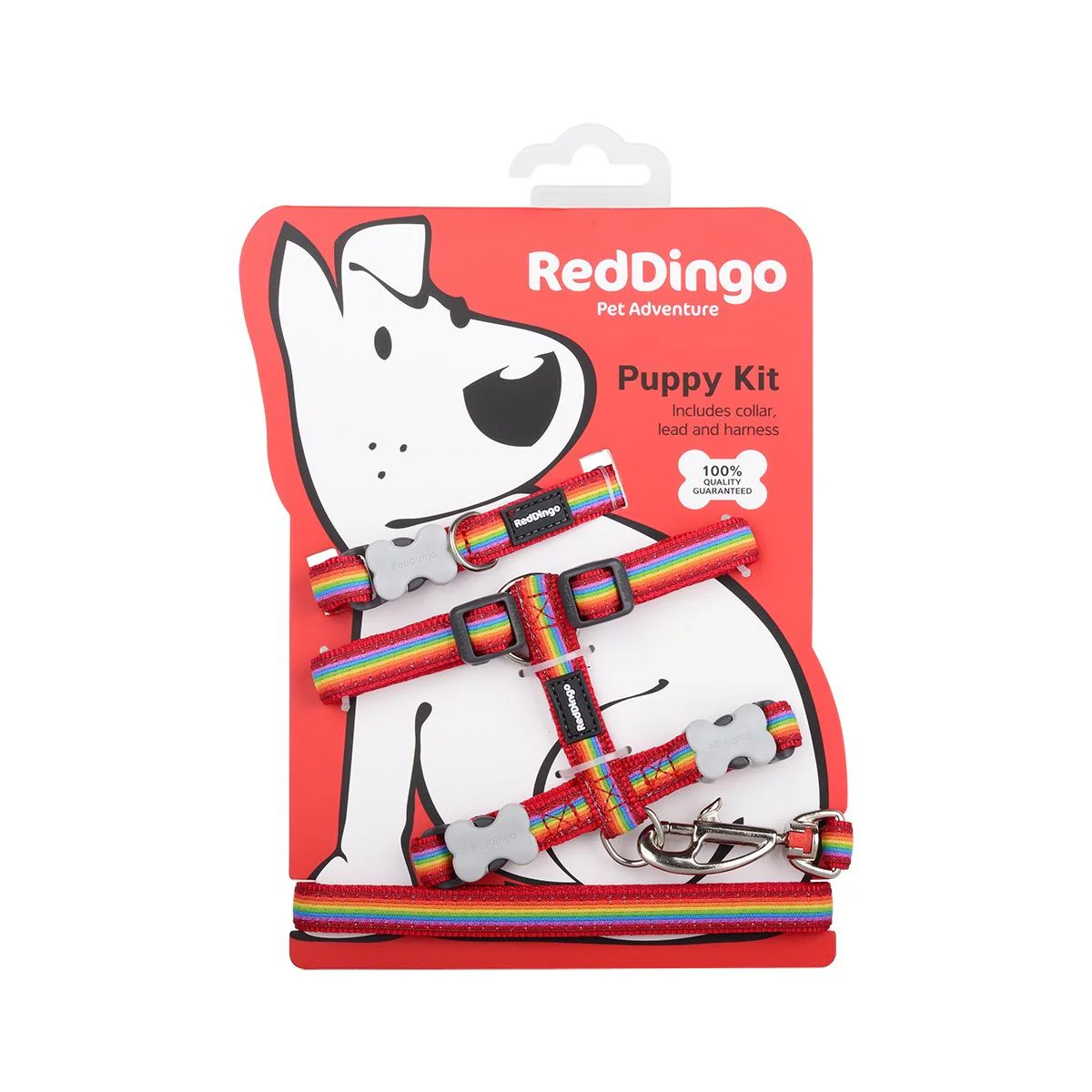 Red Dingo Puppy Kit Rainbow Red