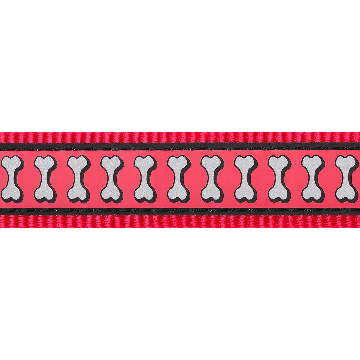Red Dingo Dog Harness Reflective Bones Red - Image 15