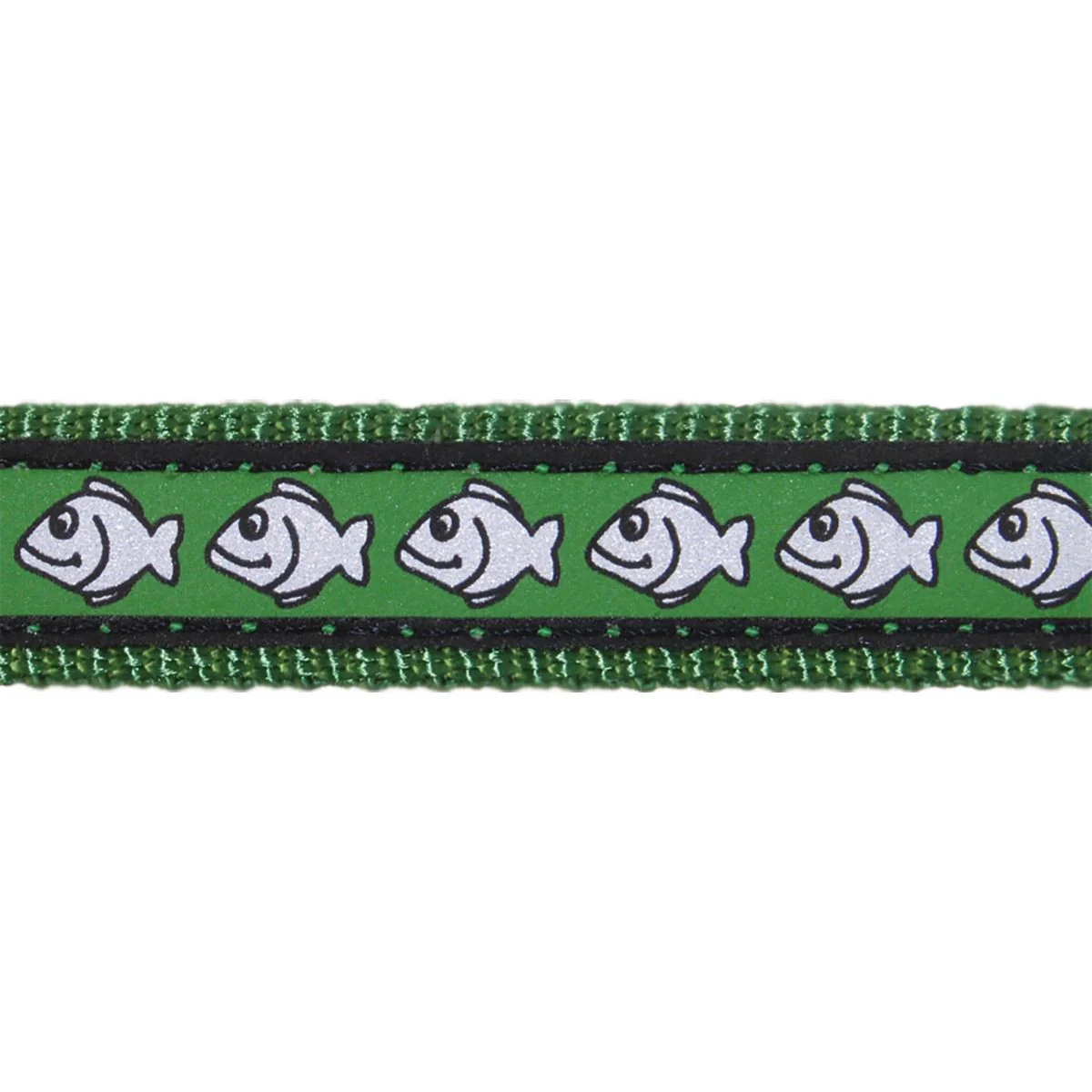 Red Dingo Cat Harness And Lead Reflective Fish Green - Image 4