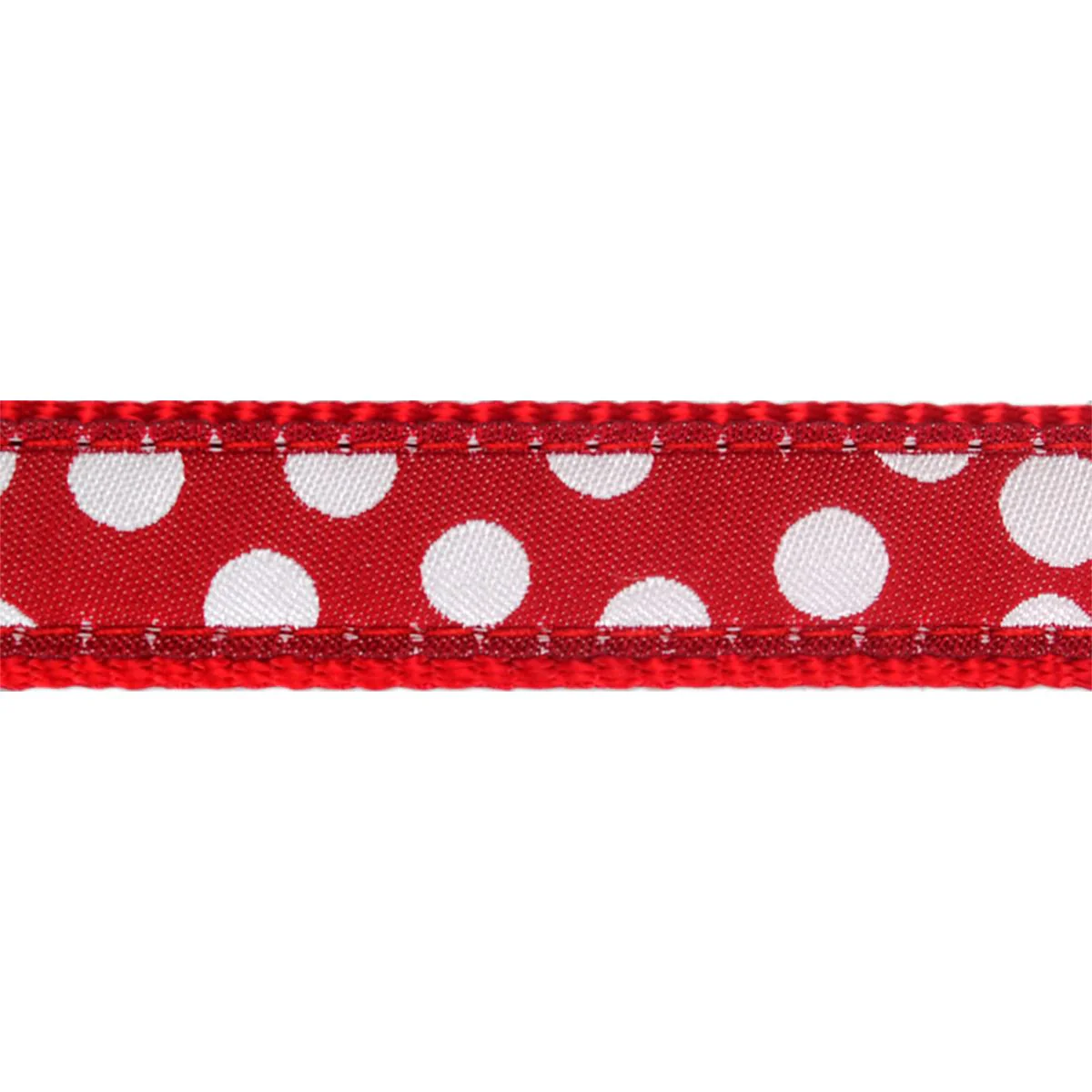 Red Dingo Cat Collar White Spots On Red - Image 6