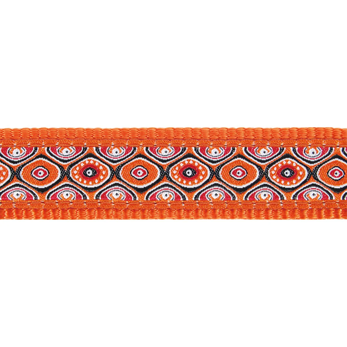 Red Dingo Dog Harness Snake Eyes Orange - Image 2