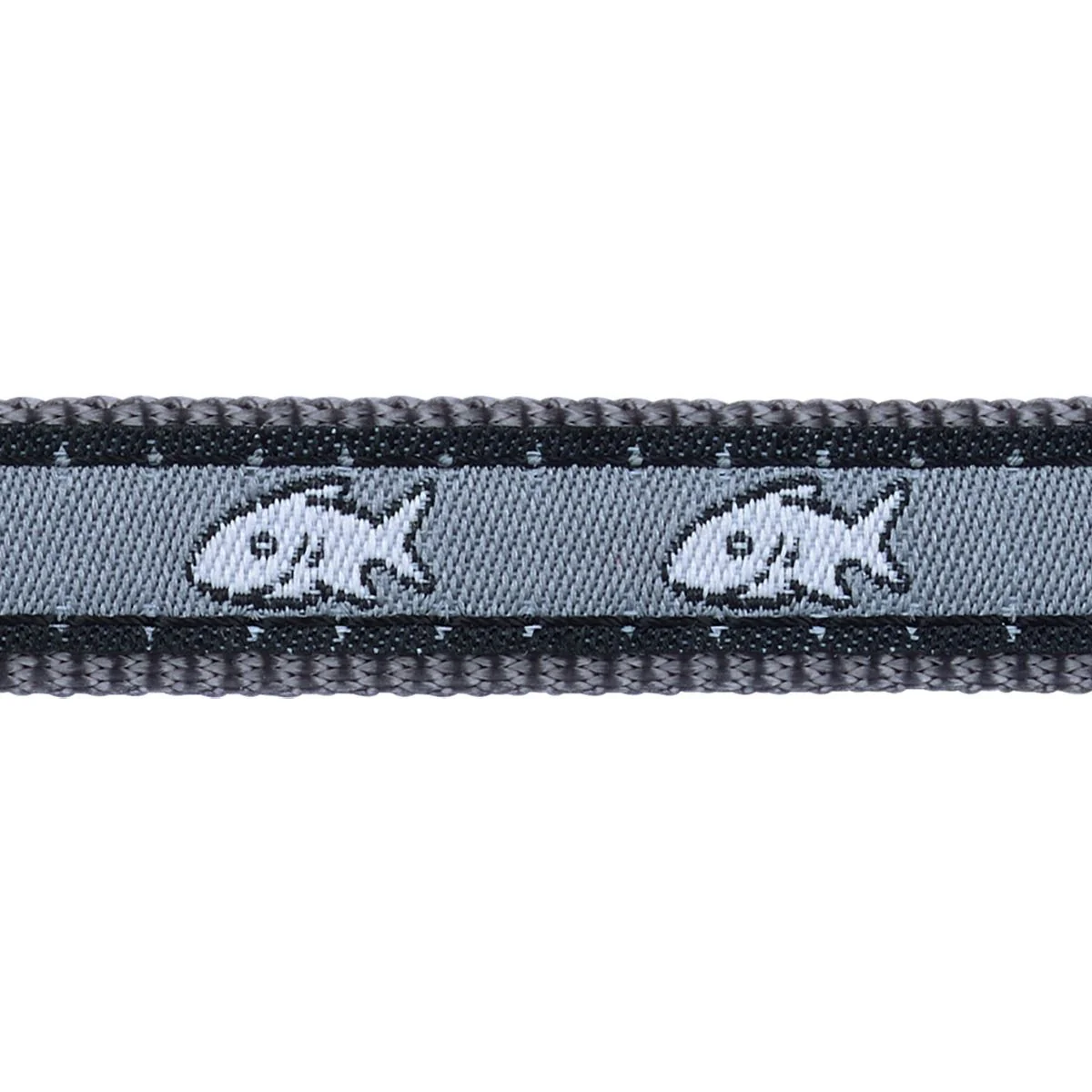 Red Dingo Cat Collar Shark Cool Grey - Image 2