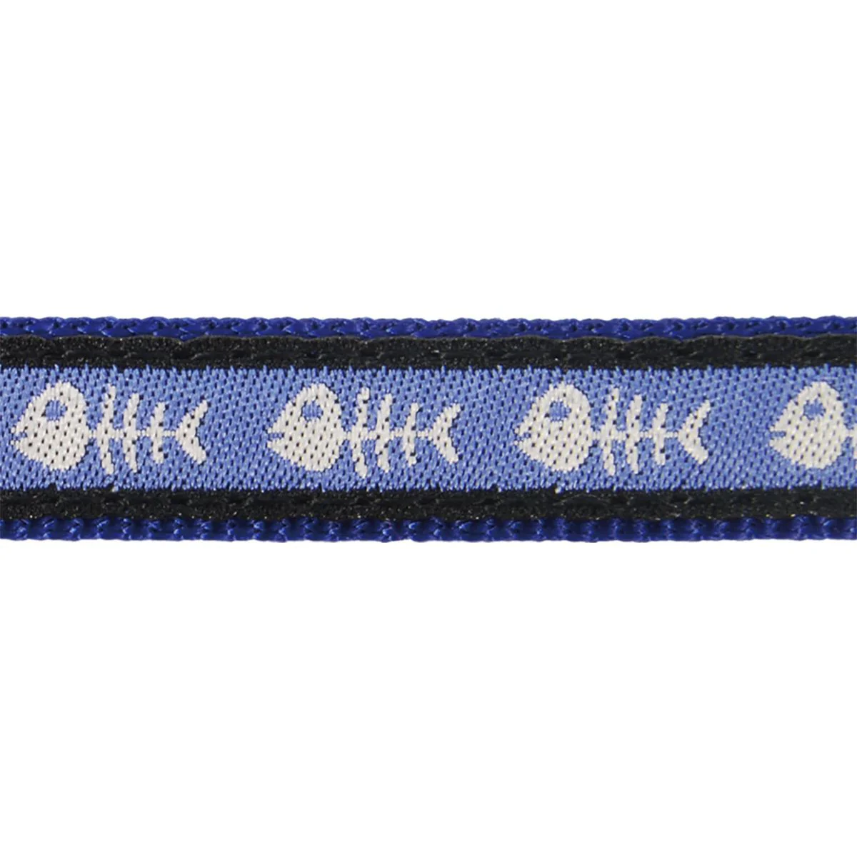 Red Dingo Cat Harness And Lead Fish Bone Dark Blue - Image 4