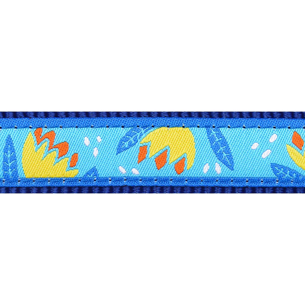 Red Dingo Cat Collar Tropical Dark Blue - Image 5