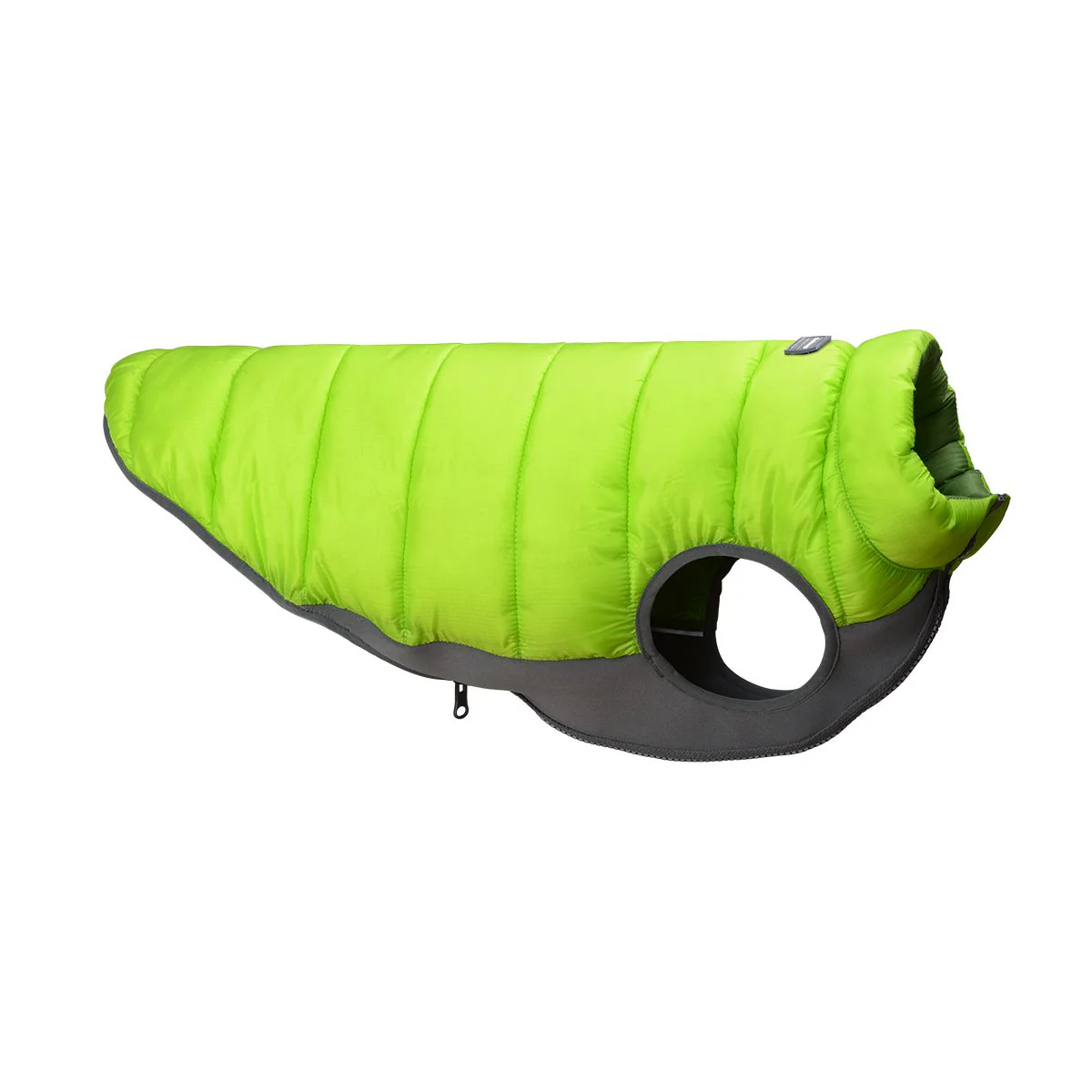 Red Dingo Puffer Jacket Green/Lime - Image 2