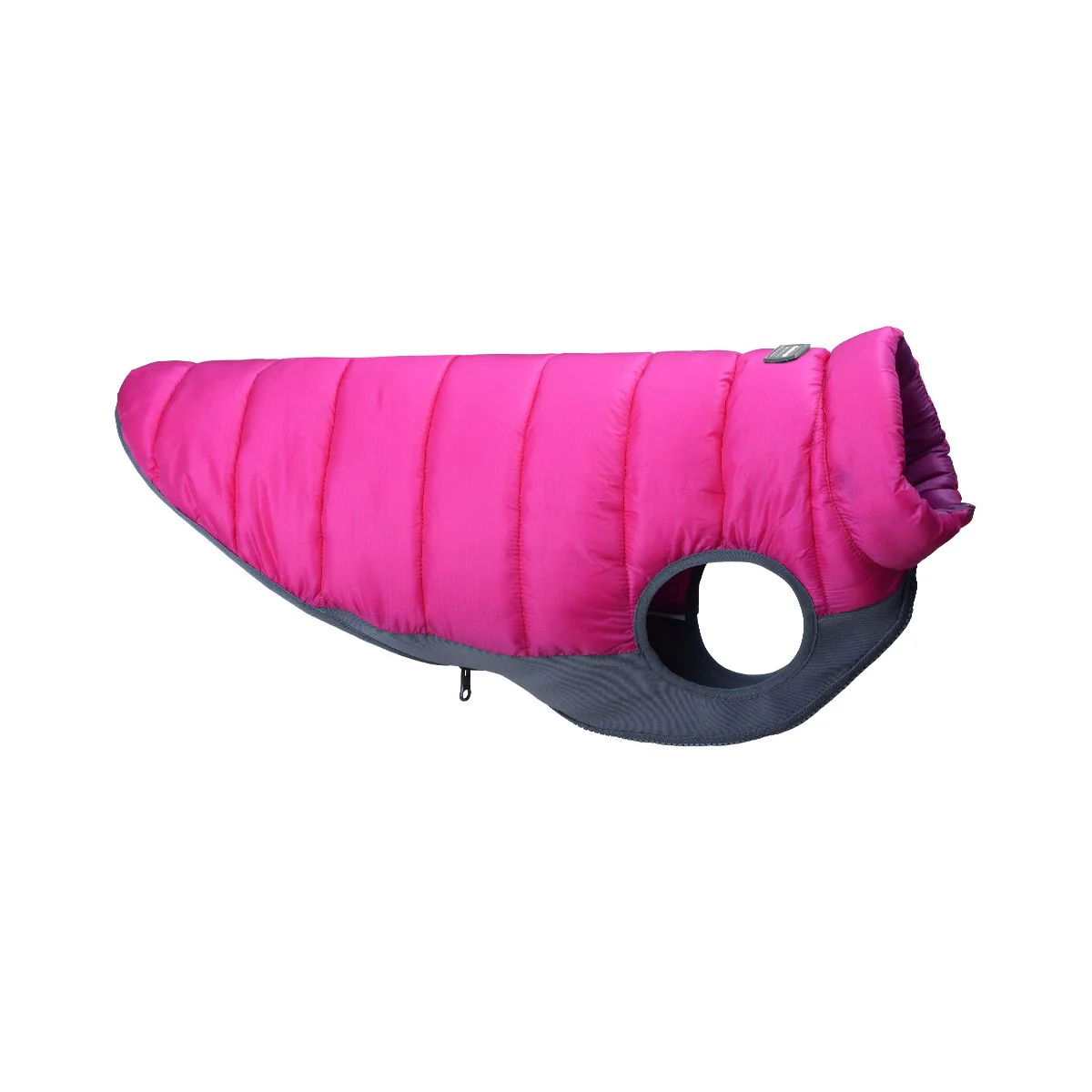 Red Dingo Puffer Jacket Plum/Hot Pink - Image 2