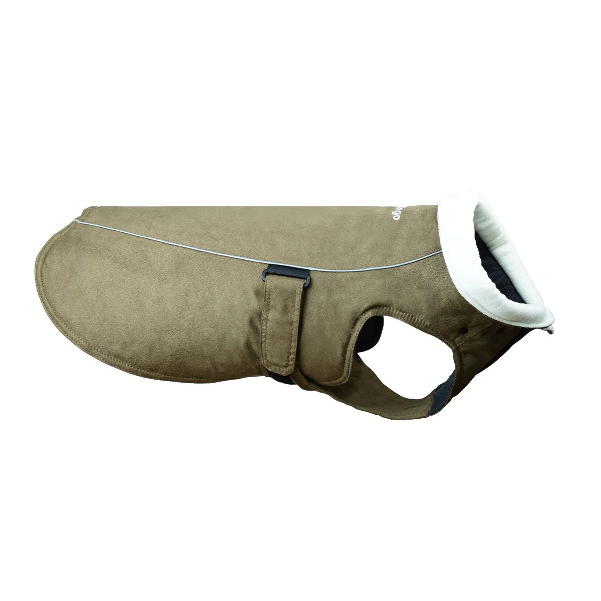 Red Dingo Perfect-Fit Warm Coat Olive - Image 2